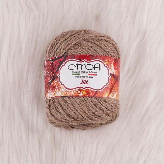 ETROFİL JUTE HAND KNITTING YARN 100 GR.85 MT.