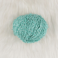 FRILLE 50 GR 60 M 70% COTTON 30% VISCOSE KNITTING YARN MARBLE MINT GREEN - Thumbnail