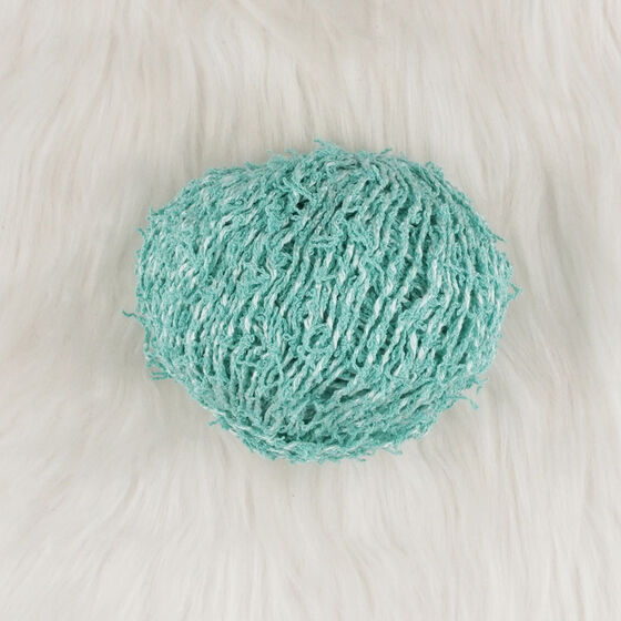 FRILLE 50 GR 60 M 70% COTTON 30% VISCOSE KNITTING YARN MARBLE MINT GREEN