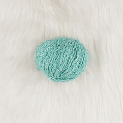 FRILLE 50 GR 60 M 70% COTTON 30% VISCOSE KNITTING YARN MARBLE MINT GREEN - Thumbnail