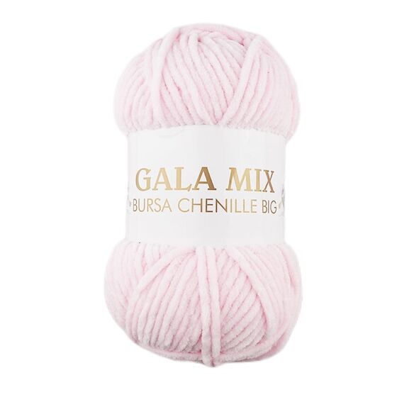 GALA BURSA CHENİLLE KADİFE İP 210 GR. BEBE PEMBE