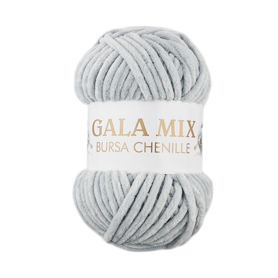 GALA MIX 100 GR. KADİFE İP 728-23 AÇIK GRİ