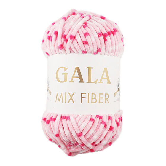 GALA MIX 200 GR. KADİFE İP PEMBE EBRULİ