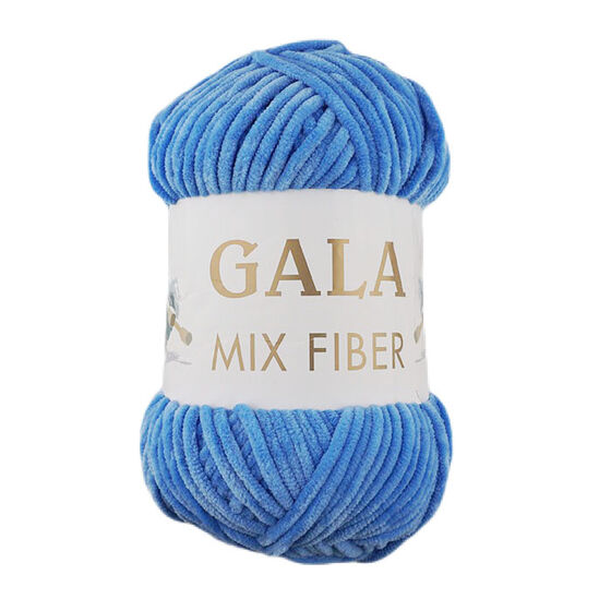 GALA MIX 225 GR. KADİFE İP MAVİ