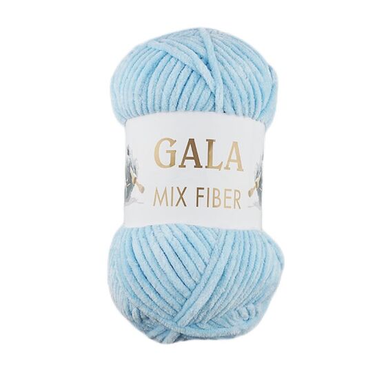 GALA MIX 250 GR. KADİFE İP BEBE MAVİ