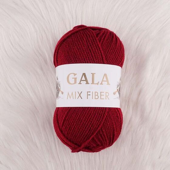 GALA MIX MAROON ACRYLIC KNITTING YARN 100 GR