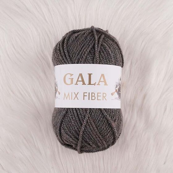 GALA MIX DARK GRAY EBRULI ACRYLIC KNITTING YARN 100 GR