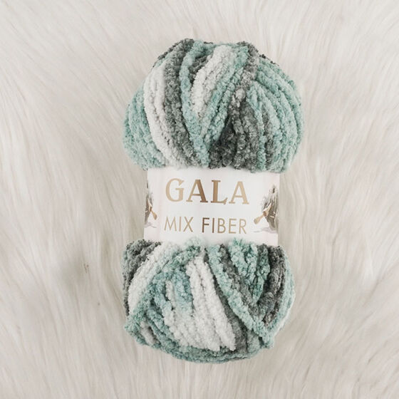 GALA MIX FIBER EBRULI 12 KNITTING YARN 100 GR