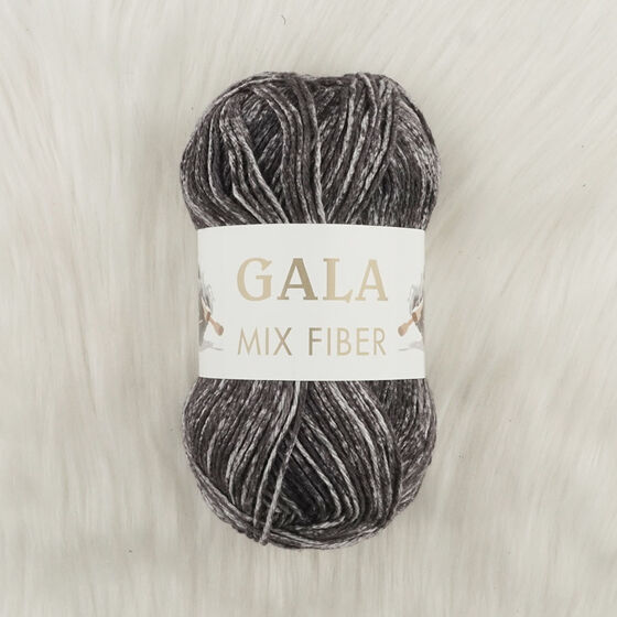 GALA MIX FIBER ECO COTTON FÜME EBRULİ ÖRGÜ İPİ 100 GR