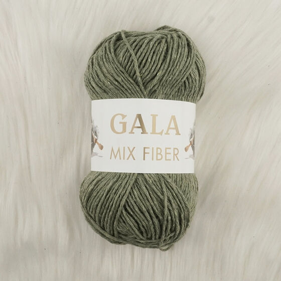 GALA MIX FIBER ECO COTTON YEŞİL ÖRGÜ İPİ 100 GR