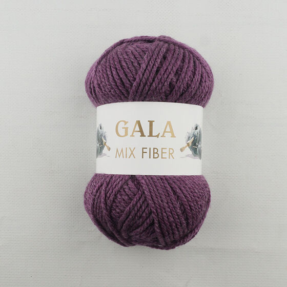 GALA MIX FIBER MOR AKRİLİK ÖRGÜ İPİ 100 GR