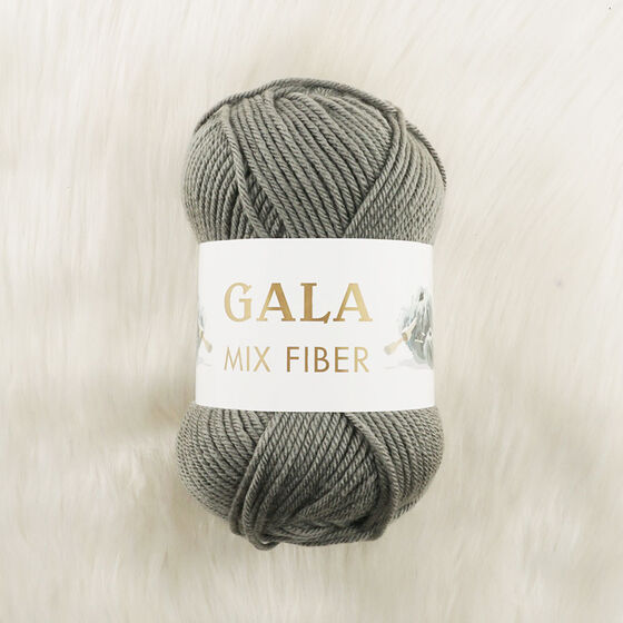 GALA MIX FIBER SİS GRİ AKRİLİK ÖRGÜ İPİ 100 GR