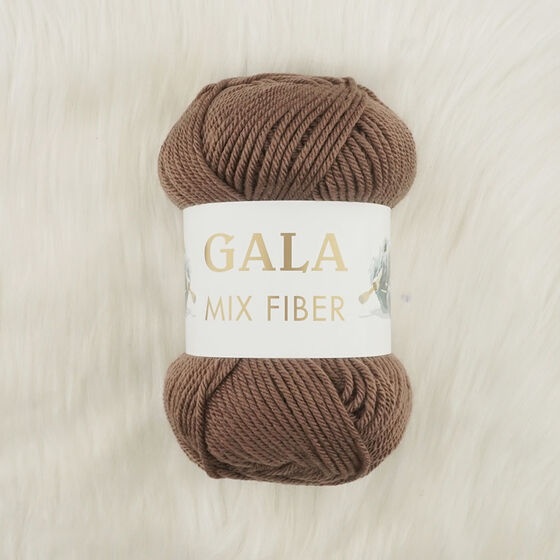 GALA MIX FIBER SÜTLÜ KAHVE AKRİLİK ÖRGÜ İPİ 100 GR