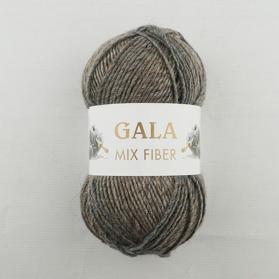 GALA MIX FIBER VİZON EBRULİ AKRİLİK ÖRGÜ İPİ 100 GR