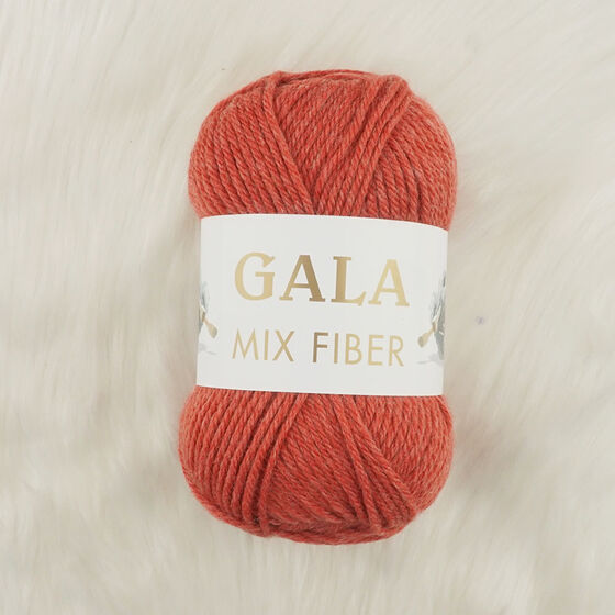 GALA MIX FIBER YALI KIRMIZISI AKRİLİK ÖRGÜ İPİ 100 GR