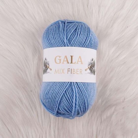 GALA MIX SKY BLUE CLASSIC KNITTING YARN 100 GR