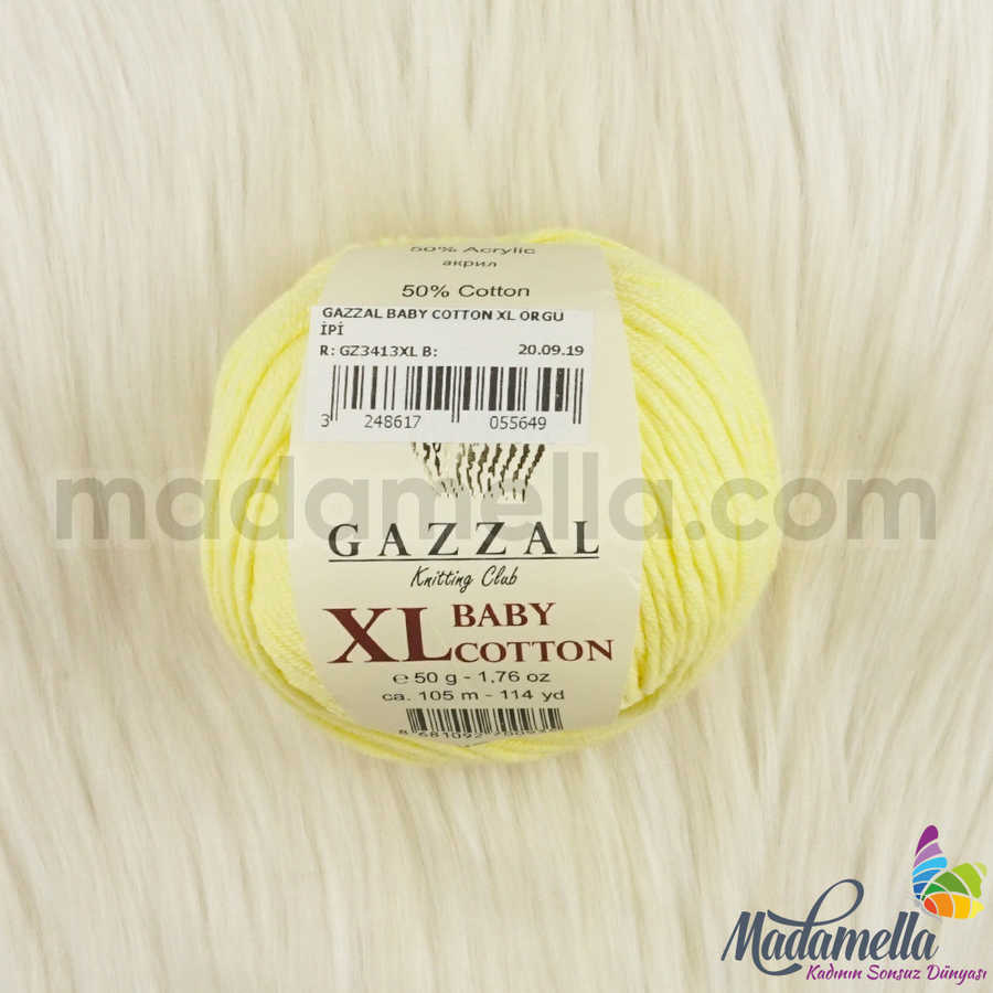 Gazzal Baby Cotton Bebek Yunu