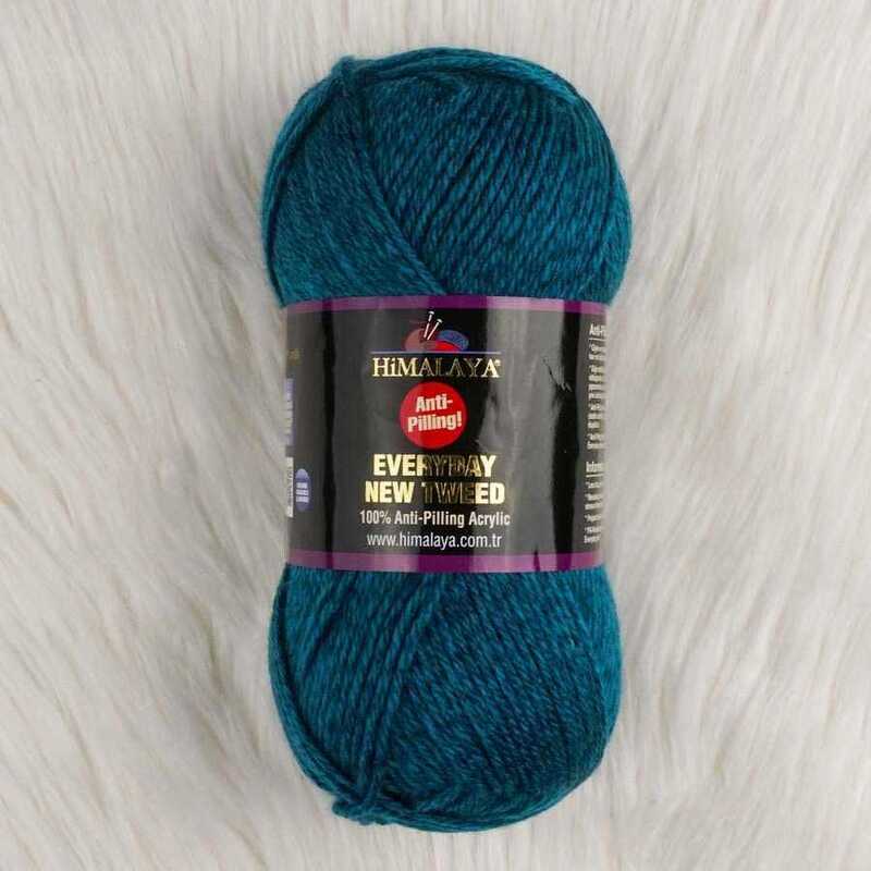Himalaya Everyday New Tweed Yarn, Green - 75118 - Hobiumyarns