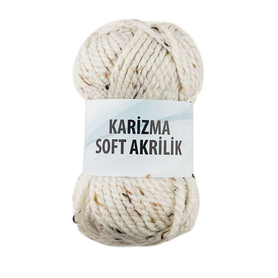 KARİZMA SOFT AKRİLİK ÖRGÜ İPİ 100 GR. KREM