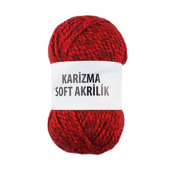 KARİZMA SOFT AKRİLİK ÖRGÜ İPİ 100 GR. KIRMIZI