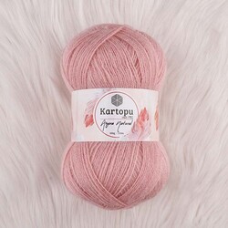 KARTOPU ANGORA NATURAL EL ÖRGÜ İPİ 100 GR.550 MT. - Thumbnail