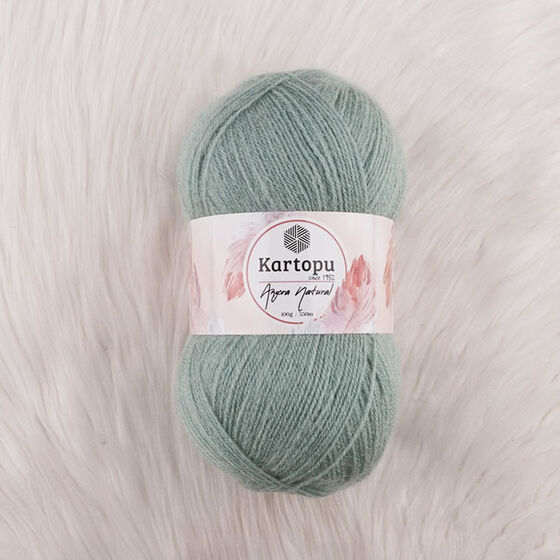 KARTOPU ANGORA NATURAL EL ÖRGÜ İPİ 100 GR.550 MT.