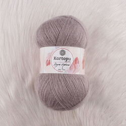 KARTOPU ANGORA NATURAL EL ÖRGÜ İPİ 100 GR.550 MT. - Thumbnail