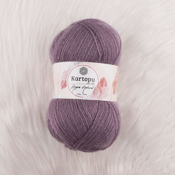 KARTOPU ANGORA NATURAL EL ÖRGÜ İPİ 100 GR.550 MT.