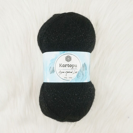 KARTOPU ANGORA NATURAL LÜX EL ÖRGÜ İPİ 100 GR.500 MT.