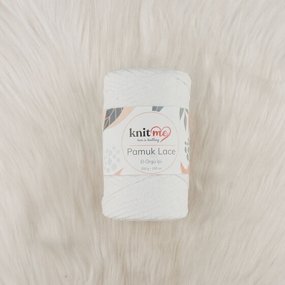 KNIT ME COTTON LACE KNITTING YARN 250 G.100 MT.