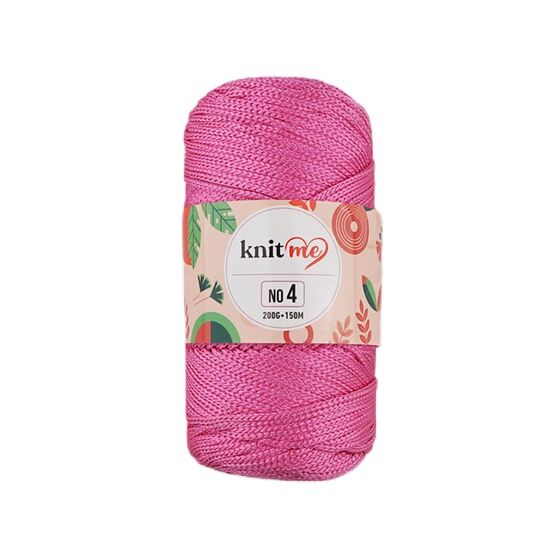 KNİT ME POLYESTER MAKROME EL ÖRGÜ İPİ NO:4 200 GR.150 MT.