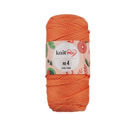 KNİT ME POLYESTER MAKROME EL ÖRGÜ İPİ NO:4 200 GR.150 MT.