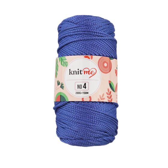 KNİT ME POLYESTER MAKROME EL ÖRGÜ İPİ NO:4 200 GR.150 MT.