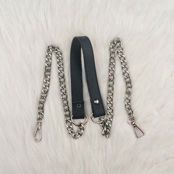 MADAMELLA CHAIN ​​LEATHER BAG HANDLE