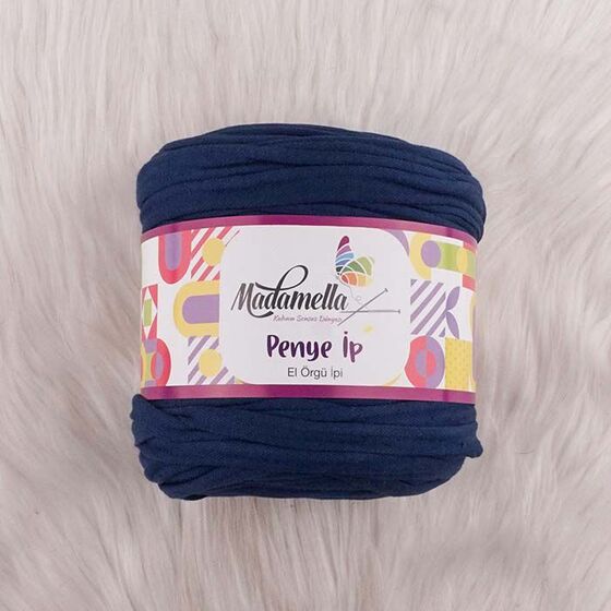 MADAMELLA COMBED YARN ( NAVY BLUE )