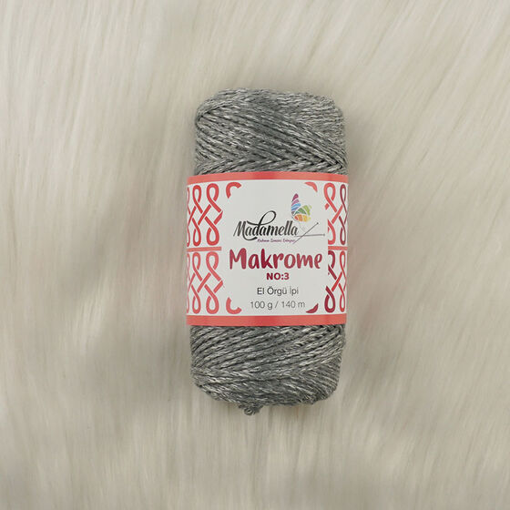 MADAMELLA POLYESTER MAKROME İPİ NO:3 100 GR. 140 MT.