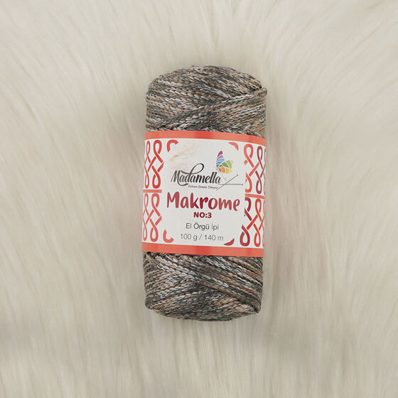 MADAMELLA POLYESTER MAKROME İPİ NO:3 100 GR. 140 MT.