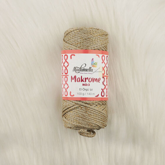 MADAMELLA POLYESTER MAKROME İPİ NO:3 100 GR. 140 MT.