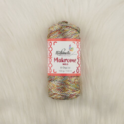 MADAMELLA POLYESTER MAKROME İPİ NO:3 100 GR. 140 MT. - Thumbnail