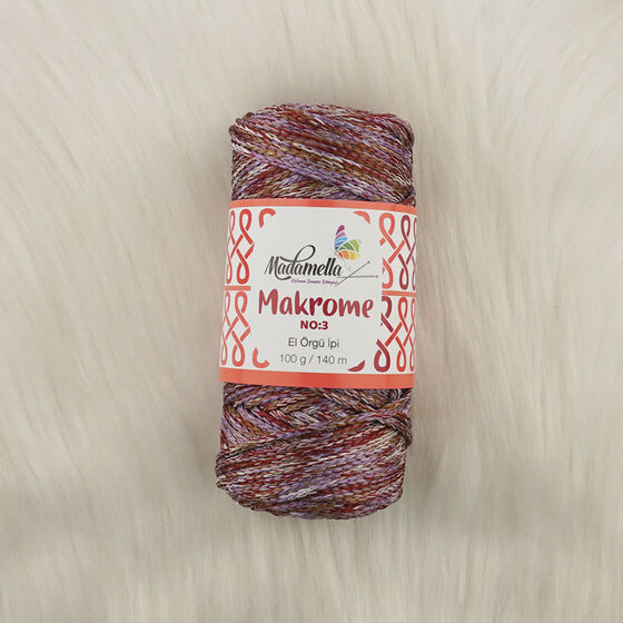 MADAMELLA POLYESTER MAKROME İPİ NO:3 100 GR. 140 MT.