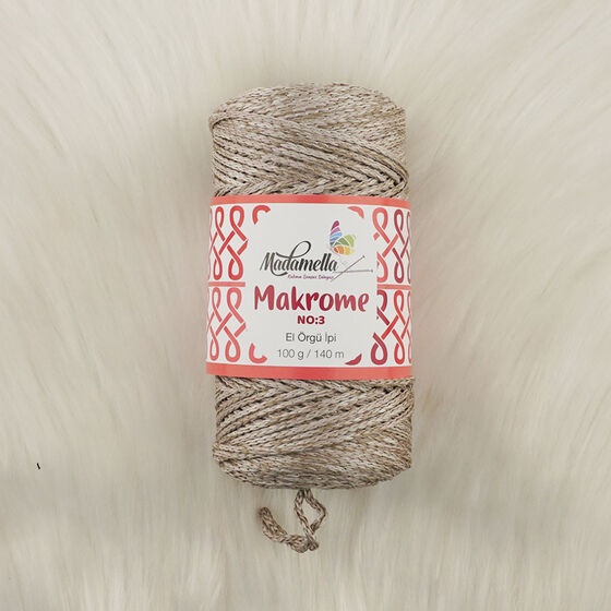 MADAMELLA POLYESTER MAKROME İPİ NO:3 100 GR. 140 MT.