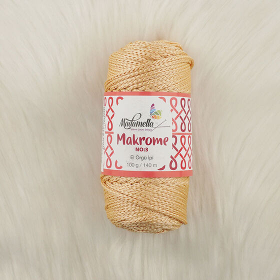 MADAMELLA POLYESTER MAKROME İPİ NO:3 100 GR. 140 MT.