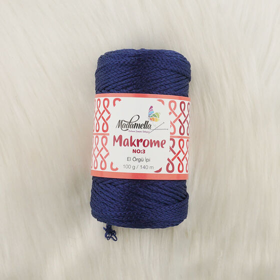 MADAMELLA POLYESTER MAKROME İPİ NO:3 100 GR. 140 MT.