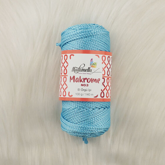 MADAMELLA POLYESTER MAKROME İPİ NO:3 100 GR. 140 MT.