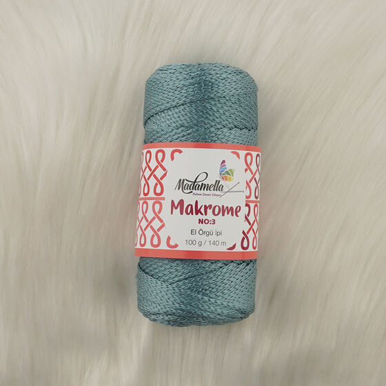 MADAMELLA POLYESTER MAKROME İPİ NO:3 100 GR. 140 MT.