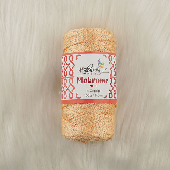 MADAMELLA POLYESTER MAKROME İPİ NO:3 100 GR. 140 MT.