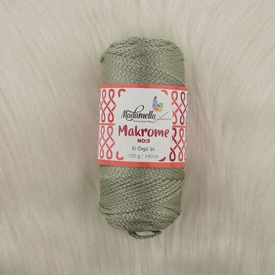 MADAMELLA POLYESTER MAKROME İPİ NO:3 100 GR. 140 MT.