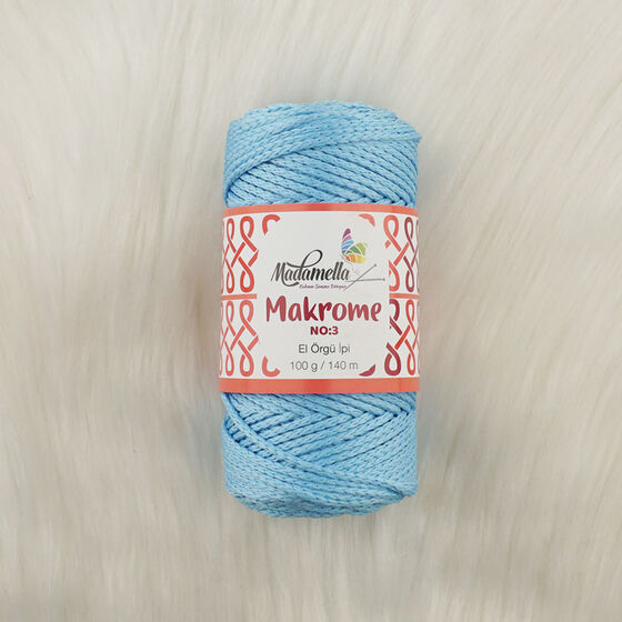 MADAMELLA POLYESTER MAKROME İPİ NO:3 100 GR. 140 MT.