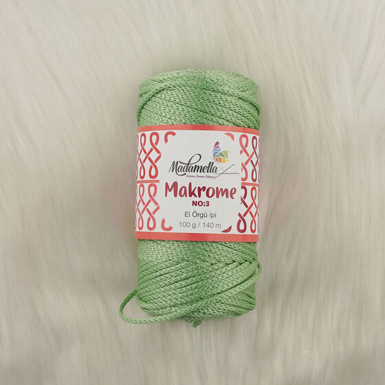 MADAMELLA POLYESTER MAKROME İPİ NO:3 100 GR. 140 MT.