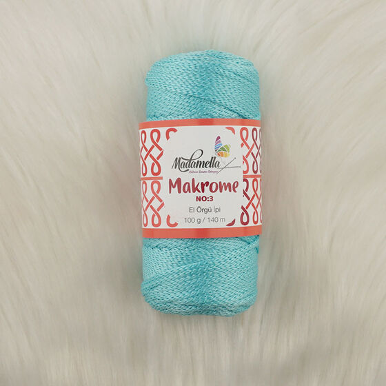 MADAMELLA POLYESTER MAKROME İPİ NO:3 100 GR. 140 MT.